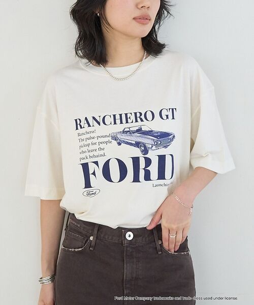 Rouge vif la cle / ルージュ・ヴィフ ラクレ Tシャツ | 【GOOD ROCK SPEED/グッドロックスピード】FORD RANCHER（ホワイト）