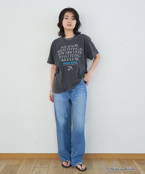 Rouge vif la cle / ルージュ・ヴィフ ラクレ Tシャツ | 【GOOD ROCK SPEED/グッドロックスピード】Midway Airli | 詳細1