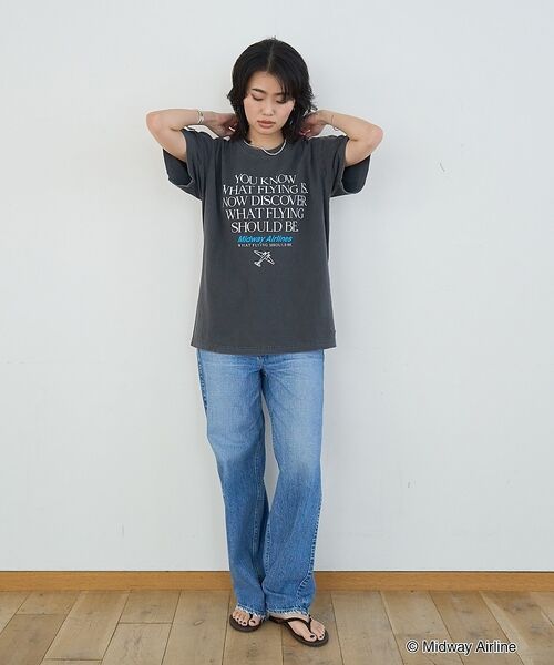 Rouge vif la cle / ルージュ・ヴィフ ラクレ Tシャツ | 【GOOD ROCK SPEED/グッドロックスピード】Midway Airli | 詳細4
