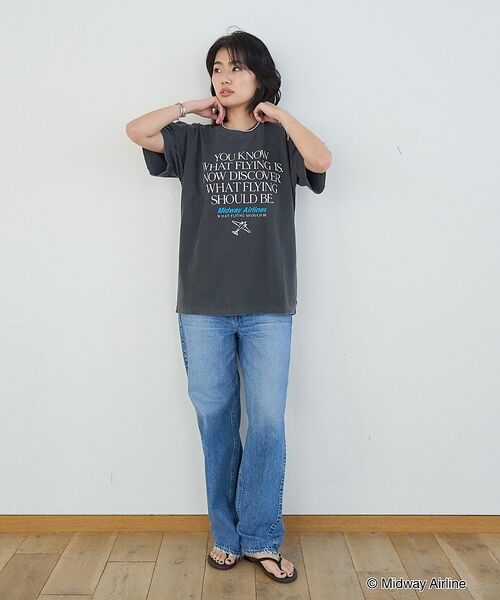 Rouge vif la cle / ルージュ・ヴィフ ラクレ Tシャツ | 【GOOD ROCK SPEED/グッドロックスピード】Midway Airli | 詳細5