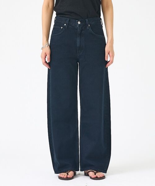 Rouge vif la cle / ルージュ・ヴィフ ラクレ デニムパンツ | 【AGOLDE/エーゴールドイー】Low Curve Crop Jean (We | 詳細12