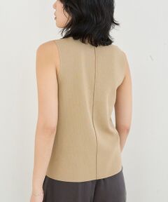 Rouge vif la cle / ルージュ・ヴィフ ラクレ ニット・セーター | 総針編みノースリブニット【予約】
