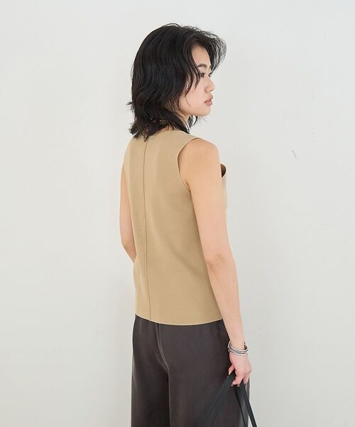 Rouge vif la cle / ルージュ・ヴィフ ラクレ ニット・セーター | 総針編みノースリブニット【予約】 | 詳細5