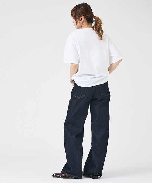 Rouge vif la cle / ルージュ・ヴィフ ラクレ デニムパンツ | 【RED CARD/レッドカード】別注35thAnniv.Wid ワイドデニム【 | 詳細10