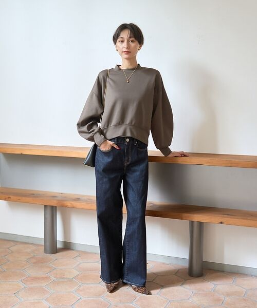 Rouge vif la cle / ルージュ・ヴィフ ラクレ デニムパンツ | 【RED CARD/レッドカード】別注35thAnniv.Wid ワイドデニム【 | 詳細12