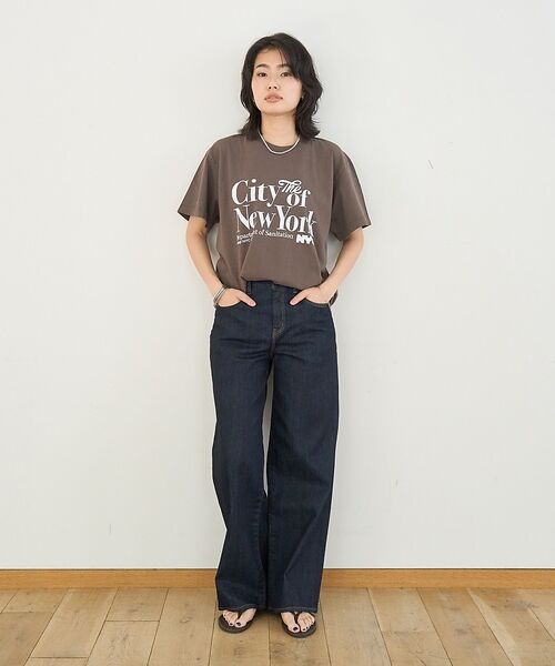 Rouge vif la cle / ルージュ・ヴィフ ラクレ デニムパンツ | 【RED CARD/レッドカード】別注35thAnniv.Wid ワイドデニム | 詳細21