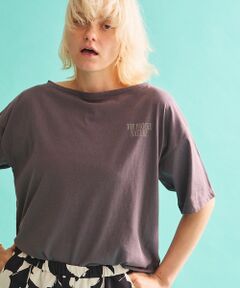 Rouge vif la cle / ルージュ・ヴィフ ラクレ Tシャツ | ボートネックロゴTシャツ【予約】