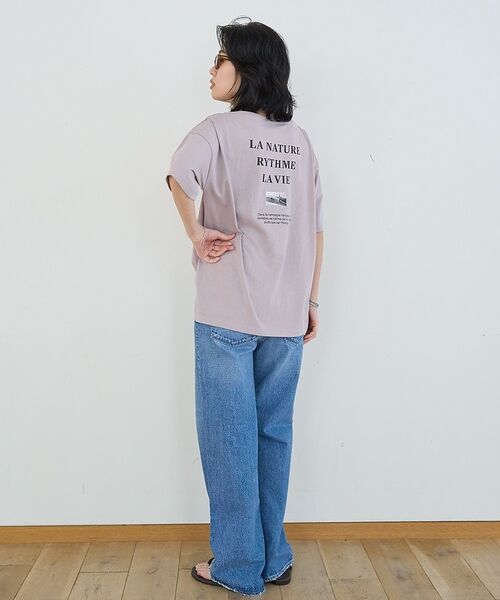 Rouge vif la cle / ルージュ・ヴィフ ラクレ Tシャツ | ボートネックロゴTシャツ【予約】 | 詳細10