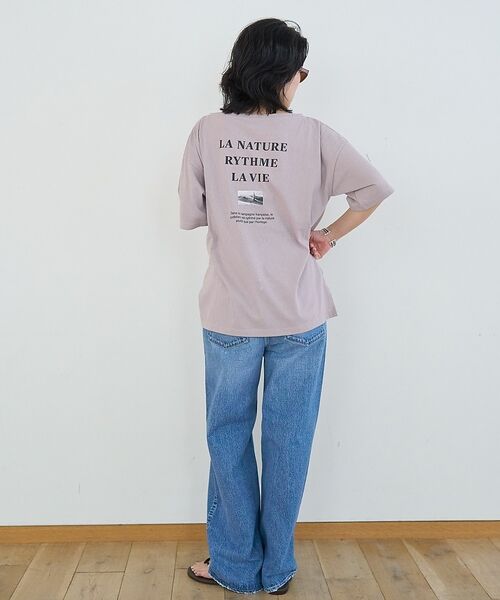 Rouge vif la cle / ルージュ・ヴィフ ラクレ Tシャツ | ボートネックロゴTシャツ【予約】 | 詳細11