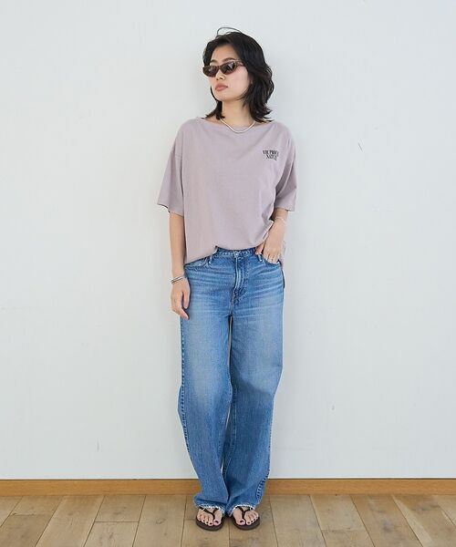 Rouge vif la cle / ルージュ・ヴィフ ラクレ Tシャツ | ボートネックロゴTシャツ【予約】 | 詳細9
