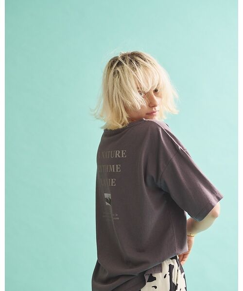 Rouge vif la cle / ルージュ・ヴィフ ラクレ Tシャツ | ボートネックロゴTシャツ【予約】 | 詳細24