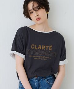 Rouge vif la cle / ルージュ・ヴィフ ラクレ Tシャツ | 2WAYコットンリバーシブルロゴＴシャツ【予約】