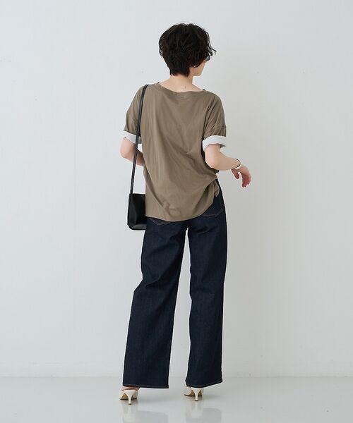 Rouge vif la cle / ルージュ・ヴィフ ラクレ Tシャツ | 2WAYコットンリバーシブルロゴＴシャツ【予約】 | 詳細19