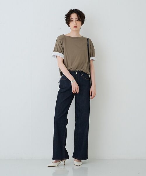 Rouge vif la cle / ルージュ・ヴィフ ラクレ Tシャツ | 2WAYコットンリバーシブルロゴＴシャツ【予約】 | 詳細21