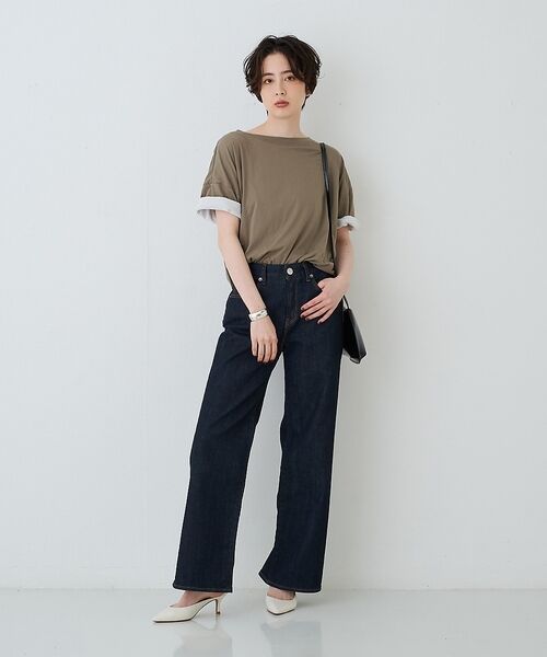 Rouge vif la cle / ルージュ・ヴィフ ラクレ Tシャツ | 2WAYコットンリバーシブルロゴＴシャツ【予約】 | 詳細22
