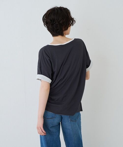 Rouge vif la cle / ルージュ・ヴィフ ラクレ Tシャツ | 2WAYコットンリバーシブルロゴＴシャツ【予約】 | 詳細30
