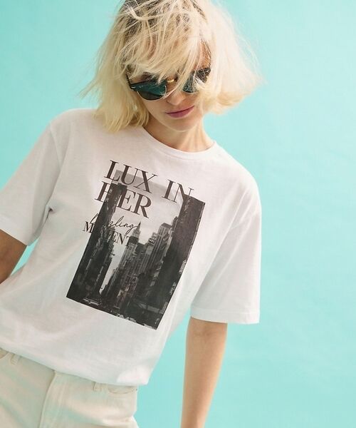Rouge vif la cle / ルージュ・ヴィフ ラクレ Tシャツ | コットンフォトロゴTシャツ/半袖/洗濯機洗い可 | 詳細12
