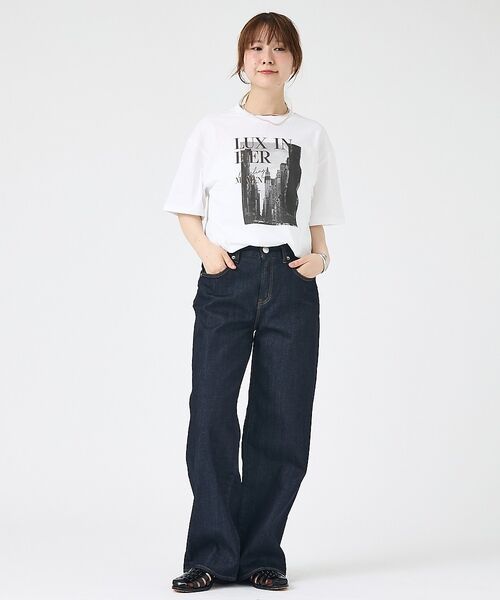 Rouge vif la cle / ルージュ・ヴィフ ラクレ Tシャツ | コットンフォト&ロゴTシャツ/半袖【予約】 | 詳細4