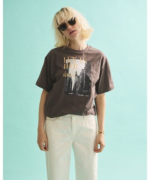 Rouge vif la cle / ルージュ・ヴィフ ラクレ Tシャツ | コットンフォト&ロゴTシャツ/半袖【予約】 | 詳細13