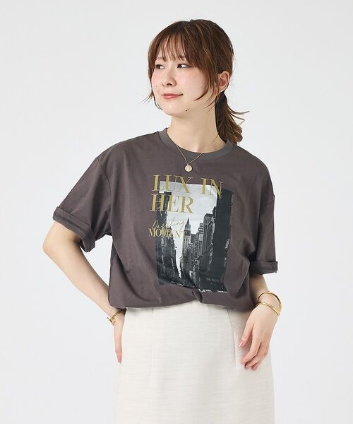 Rouge vif la cle / ルージュ・ヴィフ ラクレ Tシャツ | コットンフォト&ロゴTシャツ/半袖【予約】 | 詳細16
