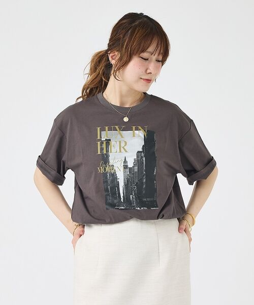 Rouge vif la cle / ルージュ・ヴィフ ラクレ Tシャツ | コットンフォト&ロゴTシャツ/半袖【予約】 | 詳細17