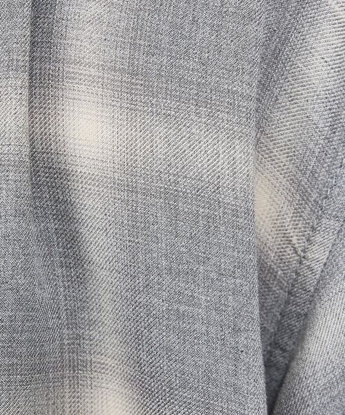 Rouge vif la cle / ルージュ・ヴィフ ラクレ シャツ・ブラウス | 【REMI RELIEF / レミレリーフ】レーヨンオンブレーチェックシャツ【予 | 詳細27