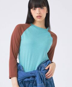Rouge vif la cle / ルージュ・ヴィフ ラクレ Tシャツ | 【JOHNBULL/ジョンブル】ベースボールTEE/ラグランスリーブ【WEB限定