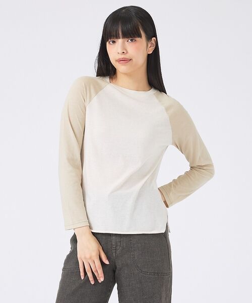 Rouge vif la cle / ルージュ・ヴィフ ラクレ Tシャツ | 【JOHNBULL/ジョンブル】ベースボールTEE/ラグランスリーブ【WEB限定 | 詳細3