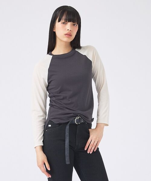 Rouge vif la cle / ルージュ・ヴィフ ラクレ Tシャツ | 【JOHNBULL/ジョンブル】ベースボールTEE/ラグランスリーブ【WEB限定 | 詳細8