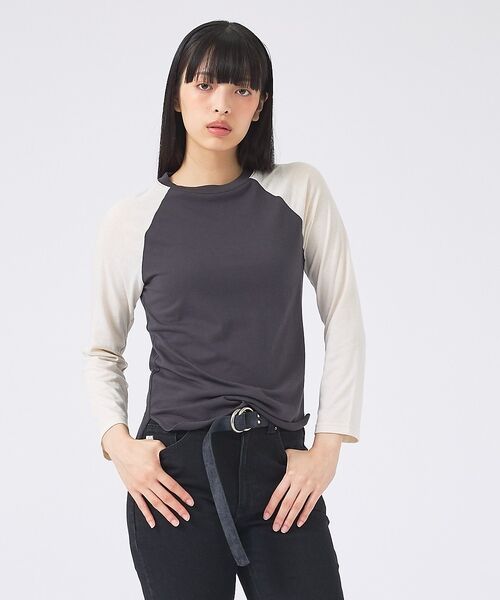 Rouge vif la cle / ルージュ・ヴィフ ラクレ Tシャツ | 【JOHNBULL/ジョンブル】ベースボールTEE/ラグランスリーブ【WEB限定 | 詳細9