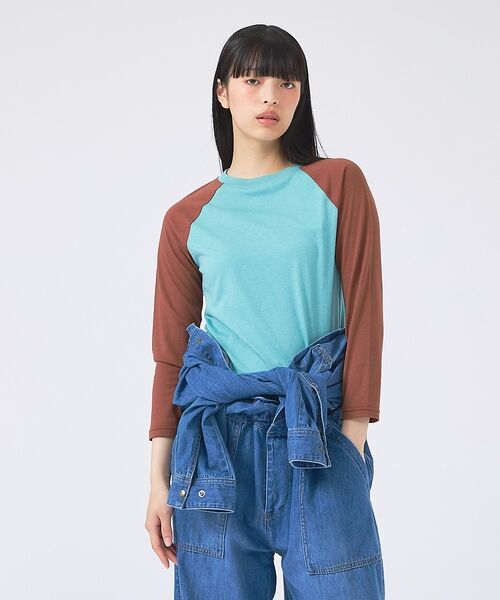 Rouge vif la cle / ルージュ・ヴィフ ラクレ Tシャツ | 【JOHNBULL/ジョンブル】ベースボールTEE/ラグランスリーブ【WEB限定 | 詳細21