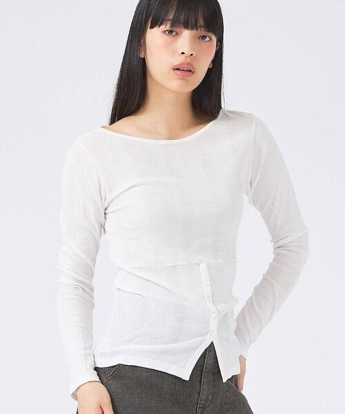 Rouge vif la cle / ルージュ・ヴィフ ラクレ Tシャツ | 【Robert P Miller | ロバート・ピー・ミラー】Light Pri（オフホワイト）
