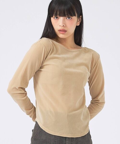 Rouge vif la cle / ルージュ・ヴィフ ラクレ Tシャツ | 【Robert P Miller | ロバート・ピー・ミラー】Flocky  t（ベージュ）