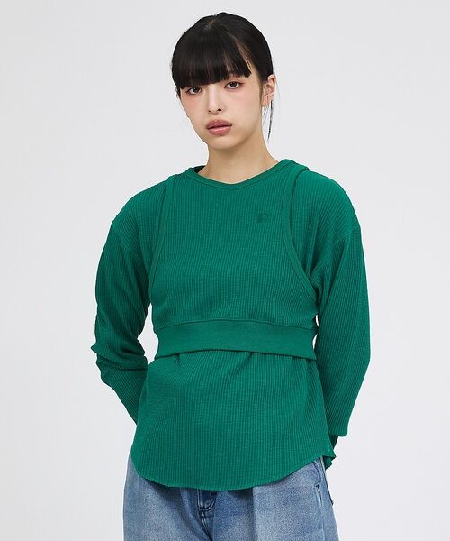 Rouge vif la cle / ルージュ・ヴィフ ラクレ Tシャツ | 【RUSSELL ATHLETIC/ラッセル アスレチック】スラブリブタンク＆ロ | 詳細3