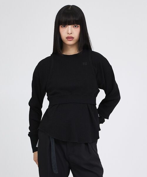 Rouge vif la cle / ルージュ・ヴィフ ラクレ Tシャツ | 【RUSSELL ATHLETIC/ラッセル アスレチック】スラブリブタンク＆ロ | 詳細8