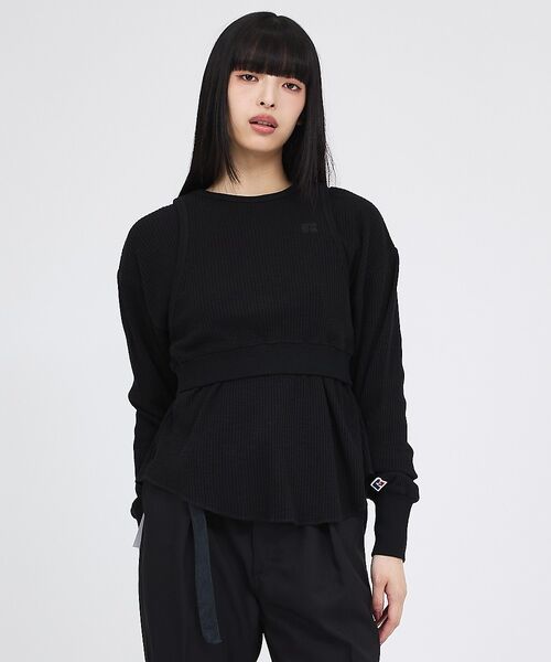 Rouge vif la cle / ルージュ・ヴィフ ラクレ Tシャツ | 【RUSSELL ATHLETIC/ラッセル アスレチック】スラブリブタンク＆ロ | 詳細9