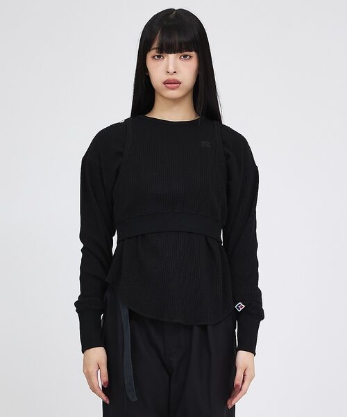 Rouge vif la cle / ルージュ・ヴィフ ラクレ Tシャツ | 【RUSSELL ATHLETIC/ラッセル アスレチック】スラブリブタンク＆ロ | 詳細14