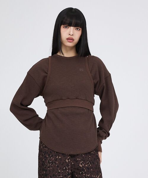 Rouge vif la cle / ルージュ・ヴィフ ラクレ Tシャツ | 【RUSSELL ATHLETIC/ラッセル アスレチック】スラブリブタンク＆ロ | 詳細27