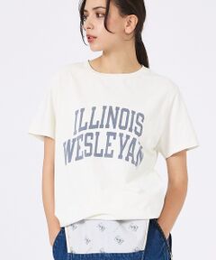 Rouge vif la cle / ルージュ・ヴィフ ラクレ Tシャツ | 【REMI RELIEF / レミレリーフ】SP加工/ロゴT/ILLINOIS