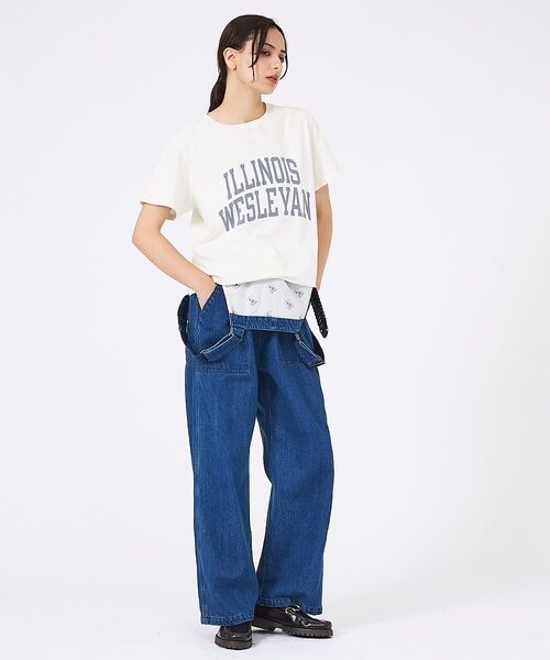 Rouge vif la cle / ルージュ・ヴィフ ラクレ Tシャツ | 【REMI RELIEF / レミレリーフ】SP加工/ロゴT/ILLINOIS | 詳細2