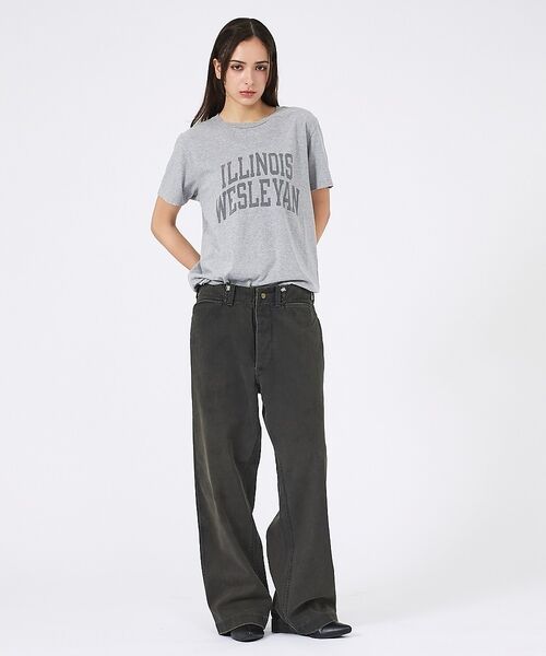 Rouge vif la cle / ルージュ・ヴィフ ラクレ Tシャツ | 【REMI RELIEF / レミレリーフ】SP加工/ロゴT/ILLINOIS | 詳細6