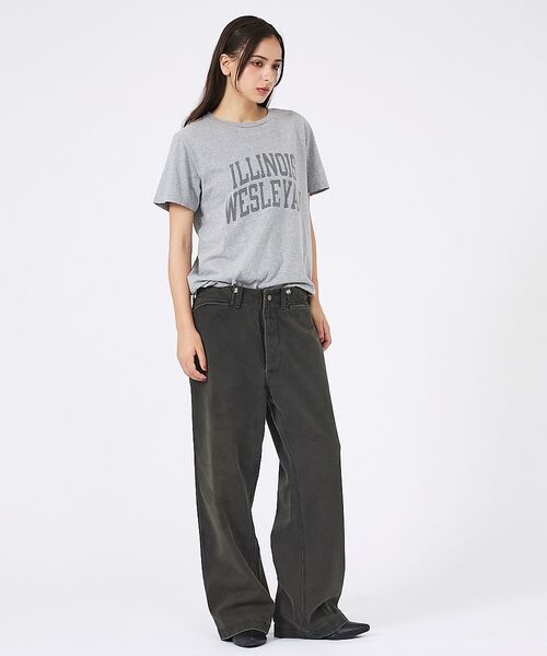 Rouge vif la cle / ルージュ・ヴィフ ラクレ Tシャツ | 【REMI RELIEF / レミレリーフ】SP加工/ロゴT/ILLINOIS | 詳細7