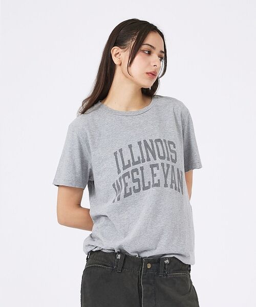 Rouge vif la cle / ルージュ・ヴィフ ラクレ Tシャツ | 【REMI RELIEF / レミレリーフ】SP加工/ロゴT/ILLINOIS | 詳細8
