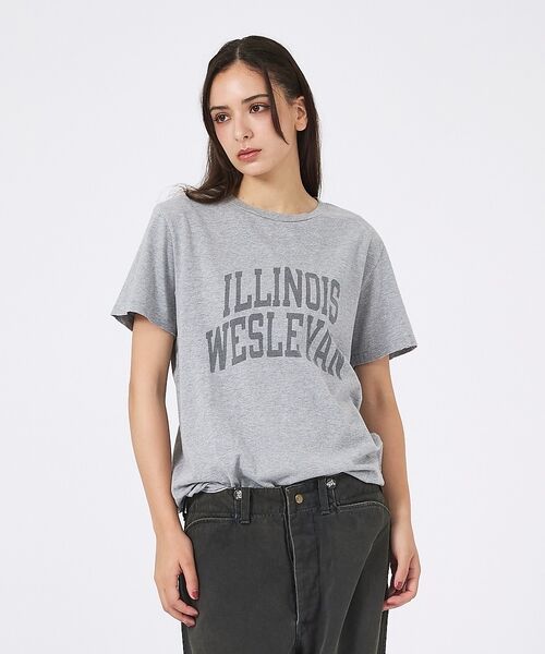 Rouge vif la cle / ルージュ・ヴィフ ラクレ Tシャツ | 【REMI RELIEF / レミレリーフ】SP加工/ロゴT/ILLINOIS | 詳細9