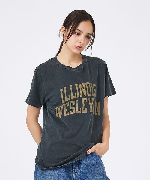 Rouge vif la cle / ルージュ・ヴィフ ラクレ Tシャツ | 【REMI RELIEF / レミレリーフ】SP加工/ロゴT/ILLINOIS | 詳細20