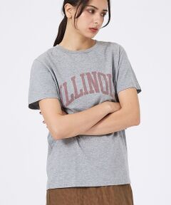 Rouge vif la cle / ルージュ・ヴィフ ラクレ Tシャツ | 【REMI RELIEF / レミレリーフ】LW加工/ロゴT/ILLNOIS【予