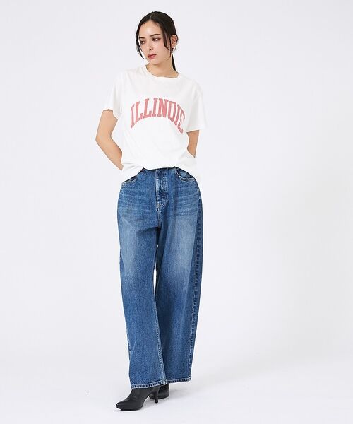 Rouge vif la cle / ルージュ・ヴィフ ラクレ Tシャツ | 【REMI RELIEF / レミレリーフ】LW加工/ロゴT/ILLNOIS【予 | 詳細1