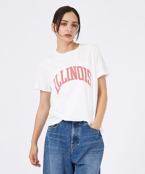 Rouge vif la cle / ルージュ・ヴィフ ラクレ Tシャツ | 【REMI RELIEF / レミレリーフ】LW加工/ロゴT/ILLNOIS【予 | 詳細3