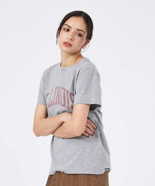 Rouge vif la cle / ルージュ・ヴィフ ラクレ Tシャツ | 【REMI RELIEF / レミレリーフ】LW加工/ロゴT/ILLNOIS【予 | 詳細9