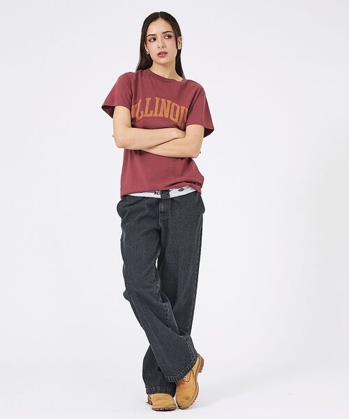 Rouge vif la cle / ルージュ・ヴィフ ラクレ Tシャツ | 【REMI RELIEF / レミレリーフ】LW加工/ロゴT/ILLNOIS【予 | 詳細13